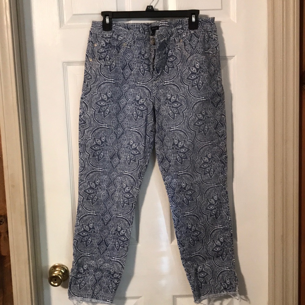 🎉Spirograph designed ankle pant🎉🔥